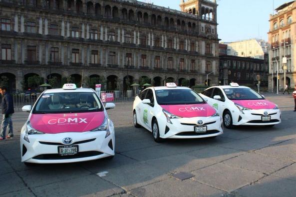 Taxis híbridos CDMX