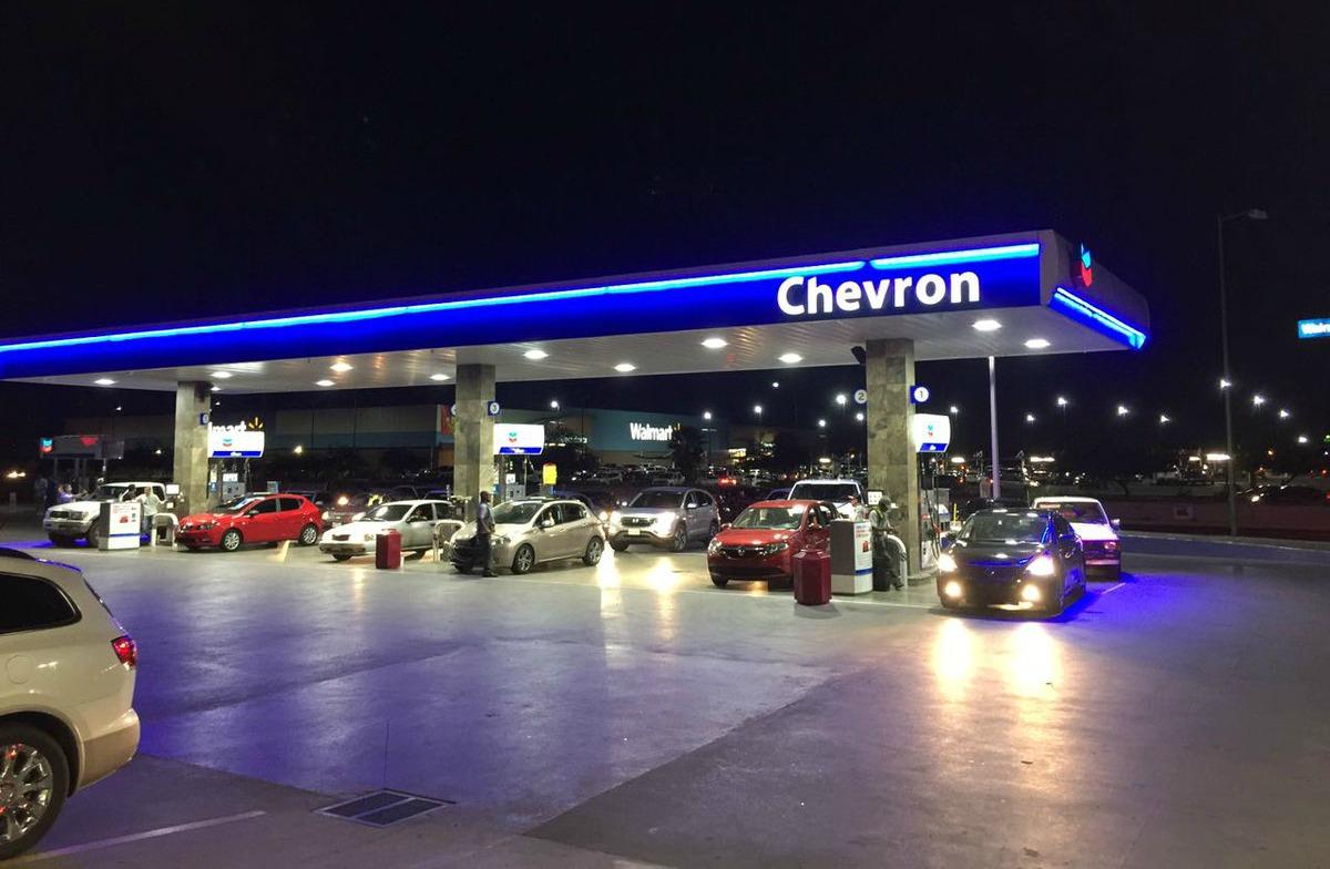 gasolineras, Chevron