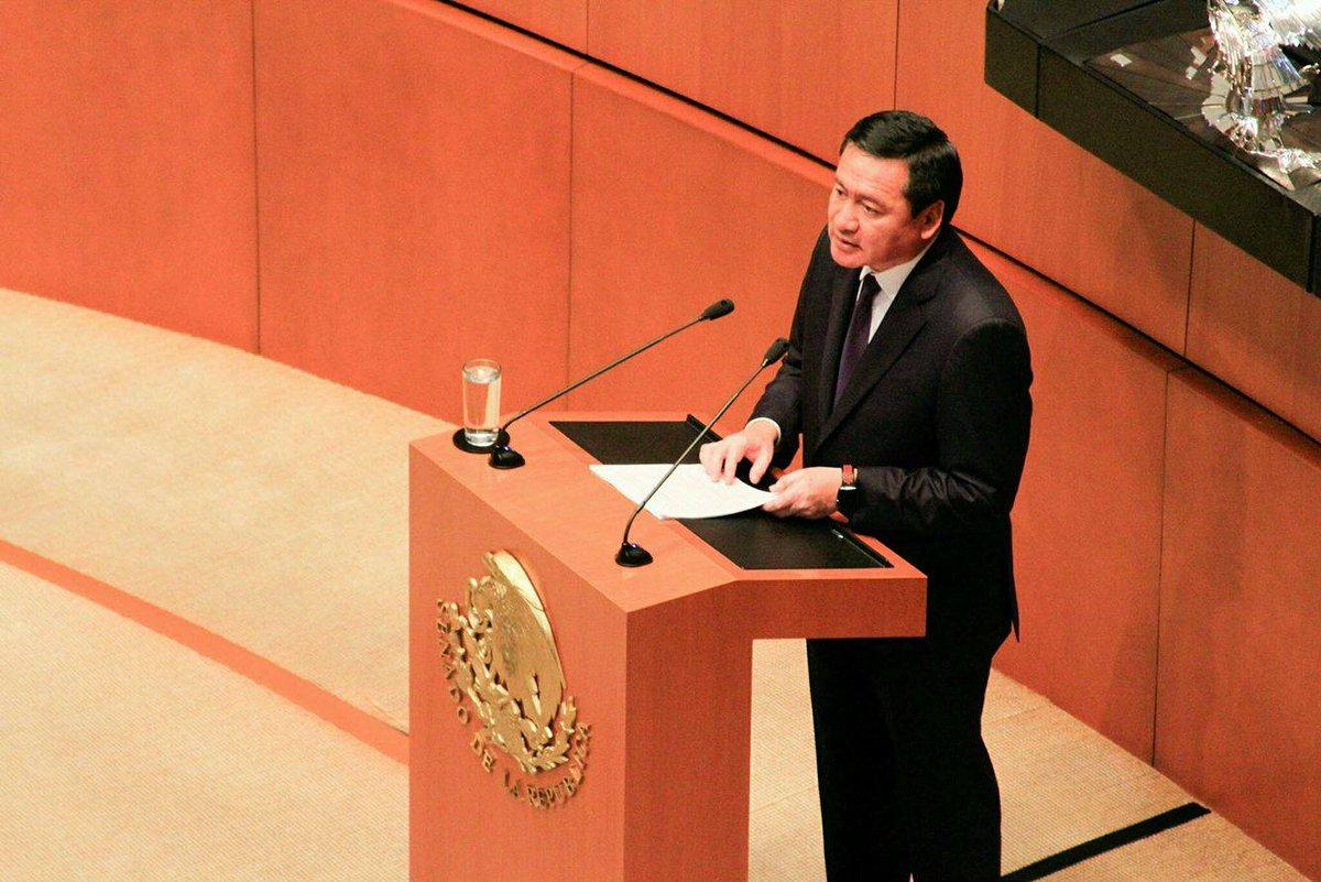 Admite Osorio Chong crisis de seguridad en México