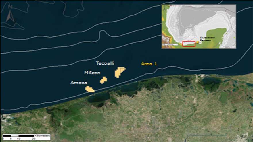 Aumenta Eni estimación de hidrocarburos en campos Amoca y Miztón