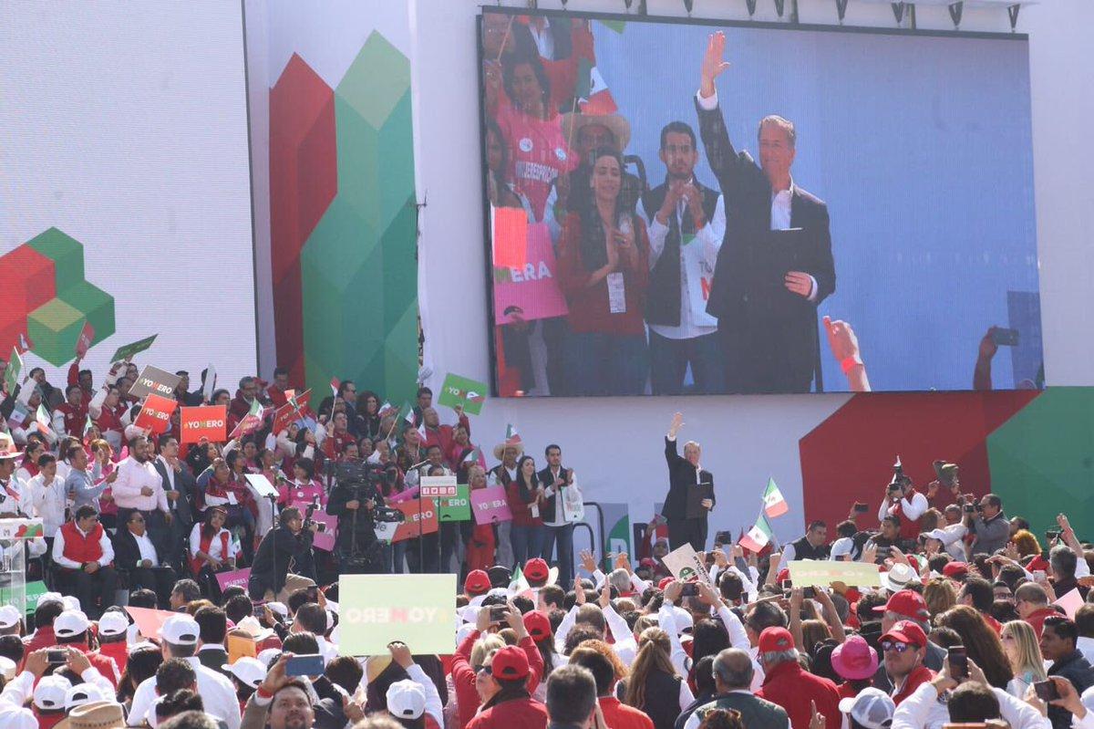 Meade, candidato del PRI a la Presidencia; lo hago por México, dice