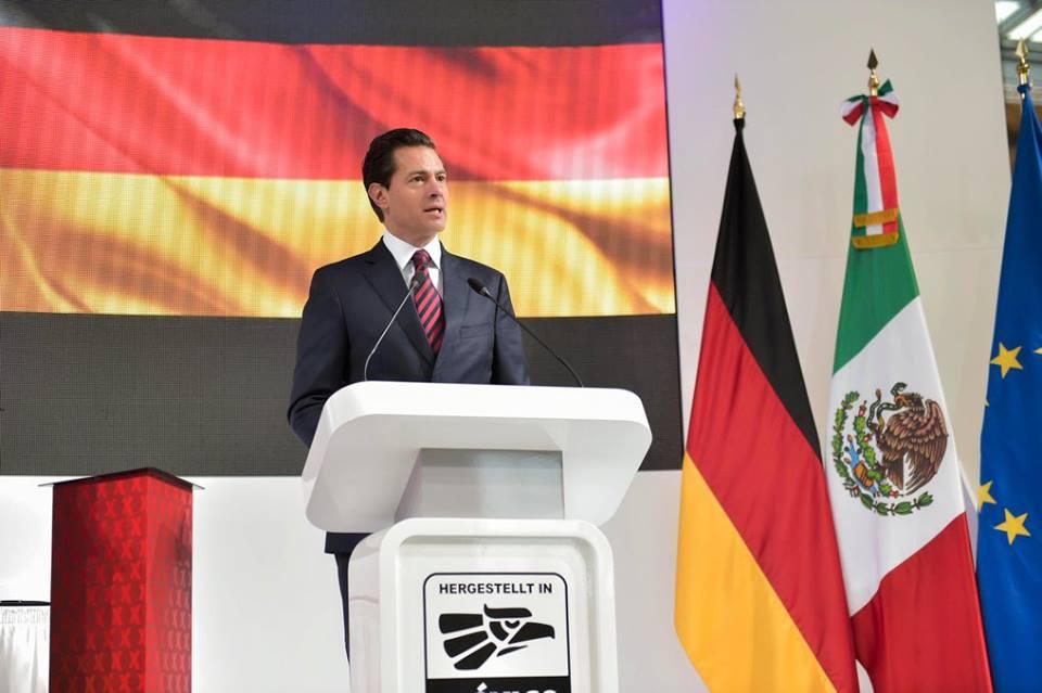 México está viviendo una elección competida, asegura Peña en Alemania