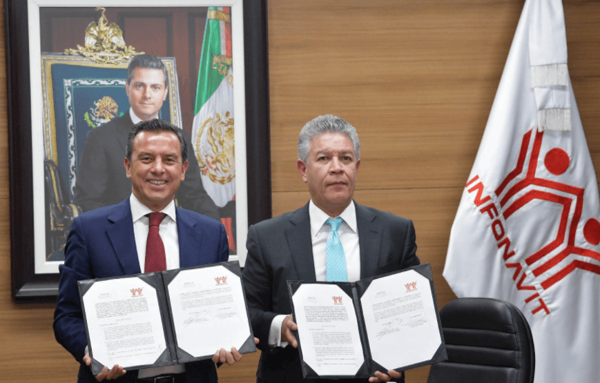 Infonavit e Insus firman acuerdo de colaboración en beneficio de derechohabientes