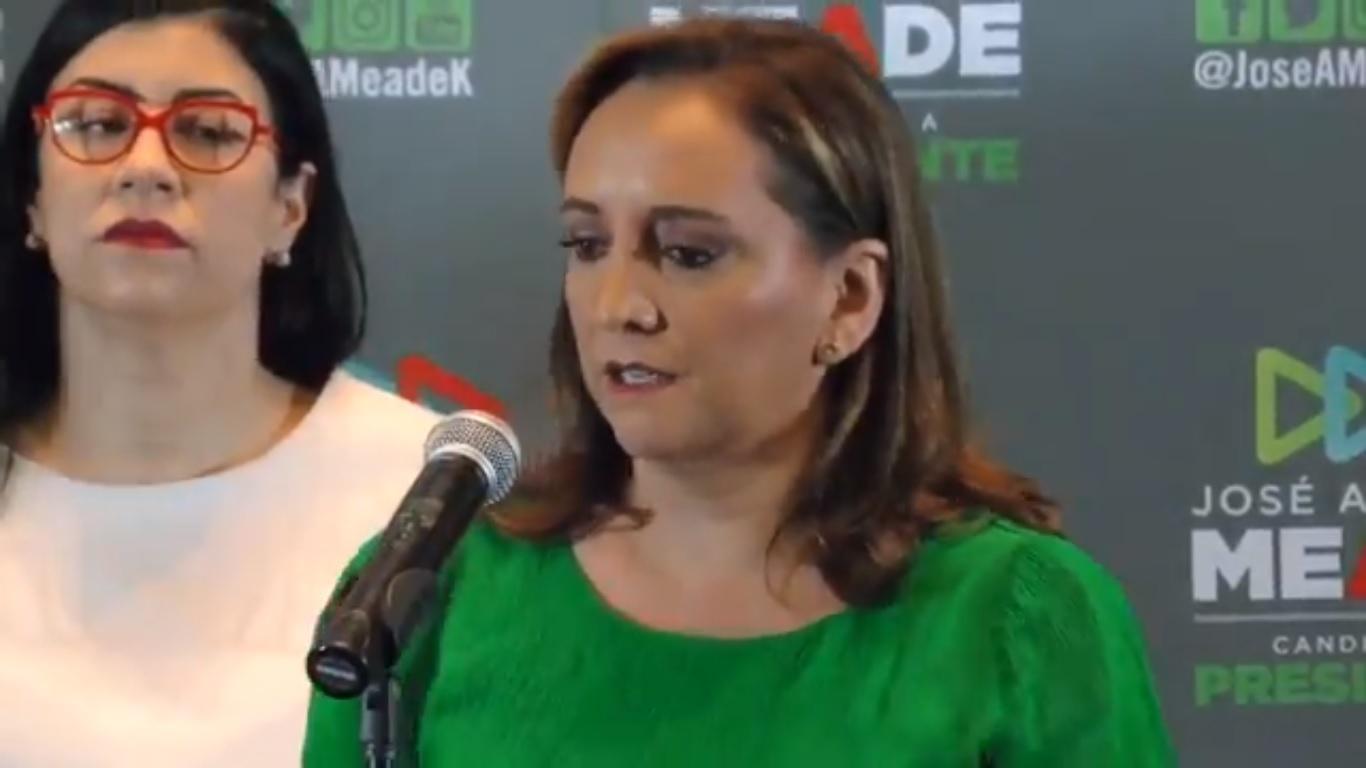 Respaldan voceras a Meade por señalamientos contra Nestora Salgado