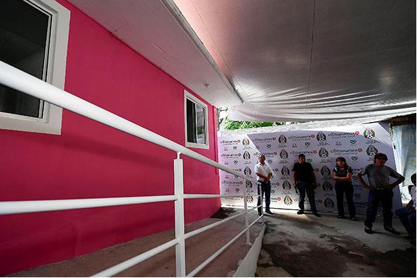 La Selección Mexicana y Citibanamex hacen equipo para entregar casas a damnificados