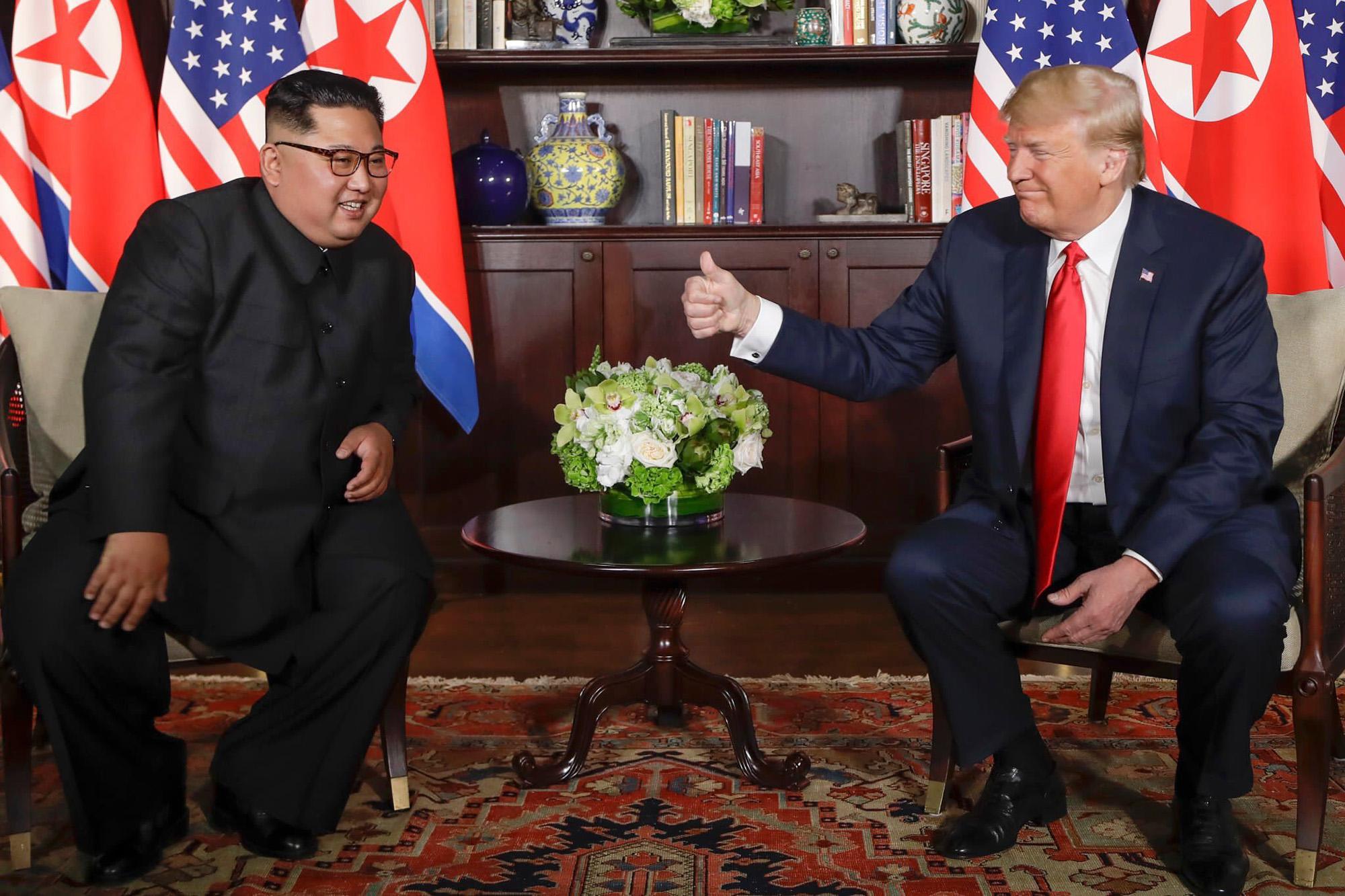 Kim Jong-un se comprometió a una "completa desnuclearización": Trump