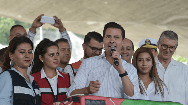 Peña Nieto asegura que cumplirá con 95% de sus promesas