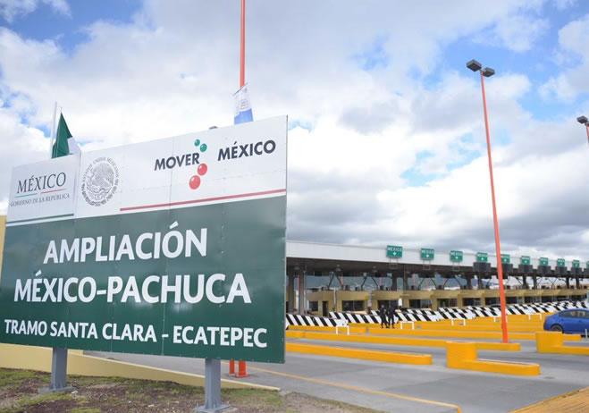 La México-Pachuca, la de mayor aforo vehícular