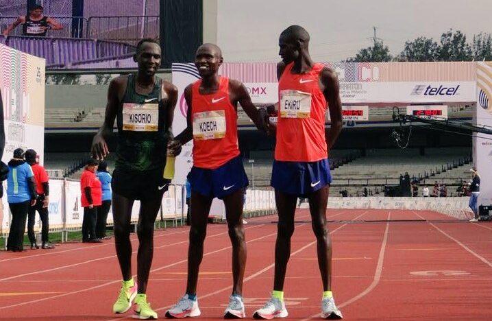 Kenia hace el 1,2 y 3 en el Maratón de la CDMX