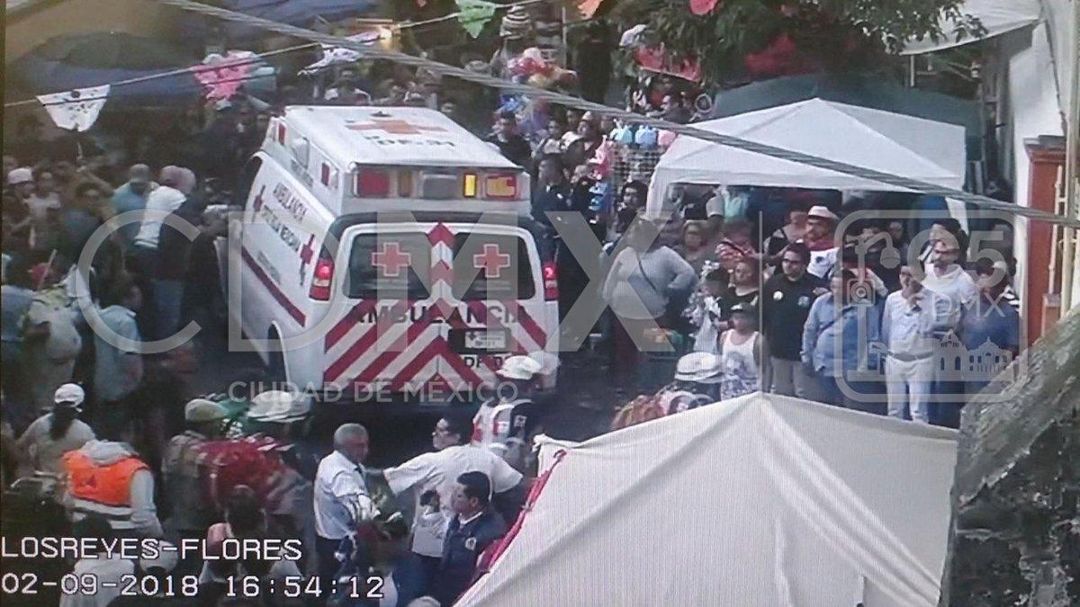 Al menos 4 heridos durante festejo en Los Reyes Coyoacán