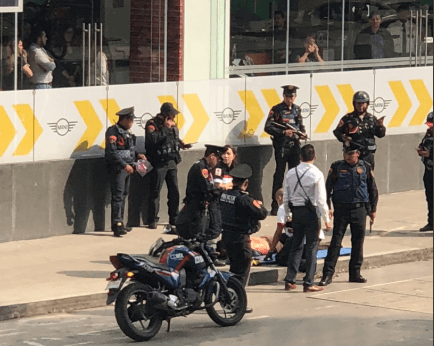 Balacera en inmediaciones de Plaza Carso deja dos heridos