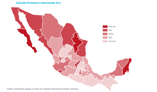 En México, únicamente 2.4% de los municipios tienen alta inclusión: Citibanamex