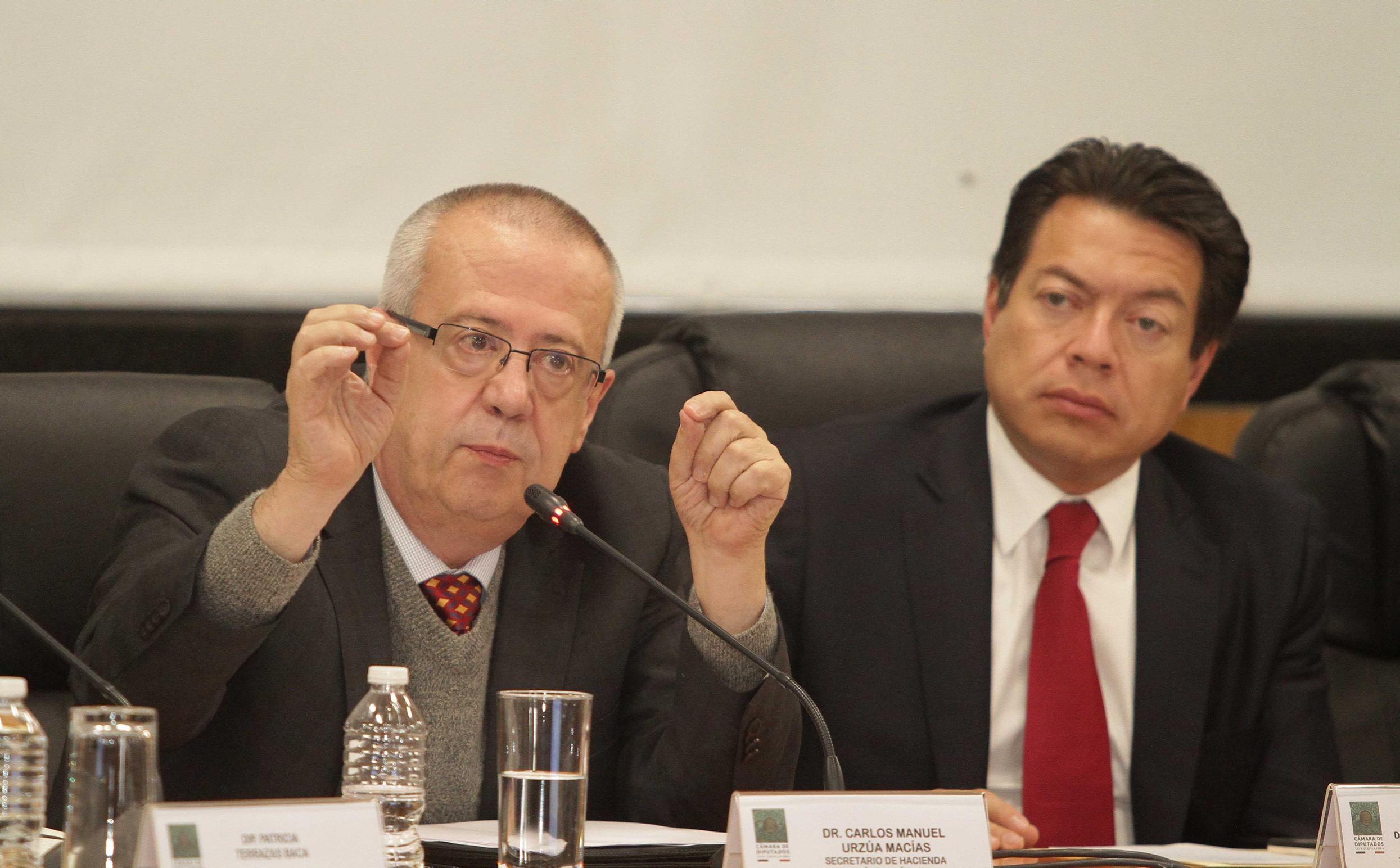 Avalan dictamen de ratificación de Carlos Urzúa como secretario de Hacienda