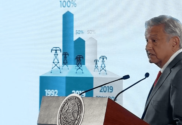 López Obrador llama a empresas a revisar contratos con la CFE