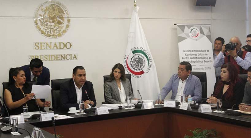 Senadores de Morena y PT aprueban en comisiones dictamen sobre Guardia Nacional