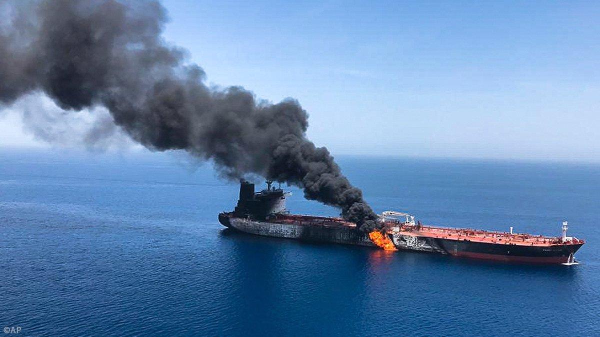 Culpa Mike Pompeo a Irán por ataque a buques en Golfo Pérsico