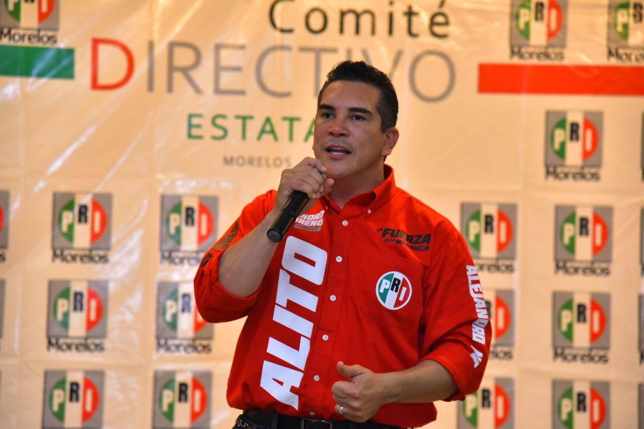 Alejandro Moreno es elegido como dirigente nacional del PRI
