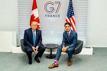 Trump y Trudeau subrayan importancia del TMEC en Cumbre del G7