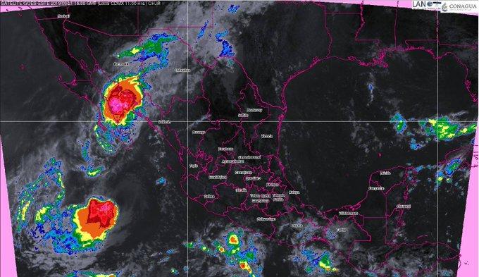 Alertan a Sonora y Sinaloa por huracán Lorena, de categoría 1