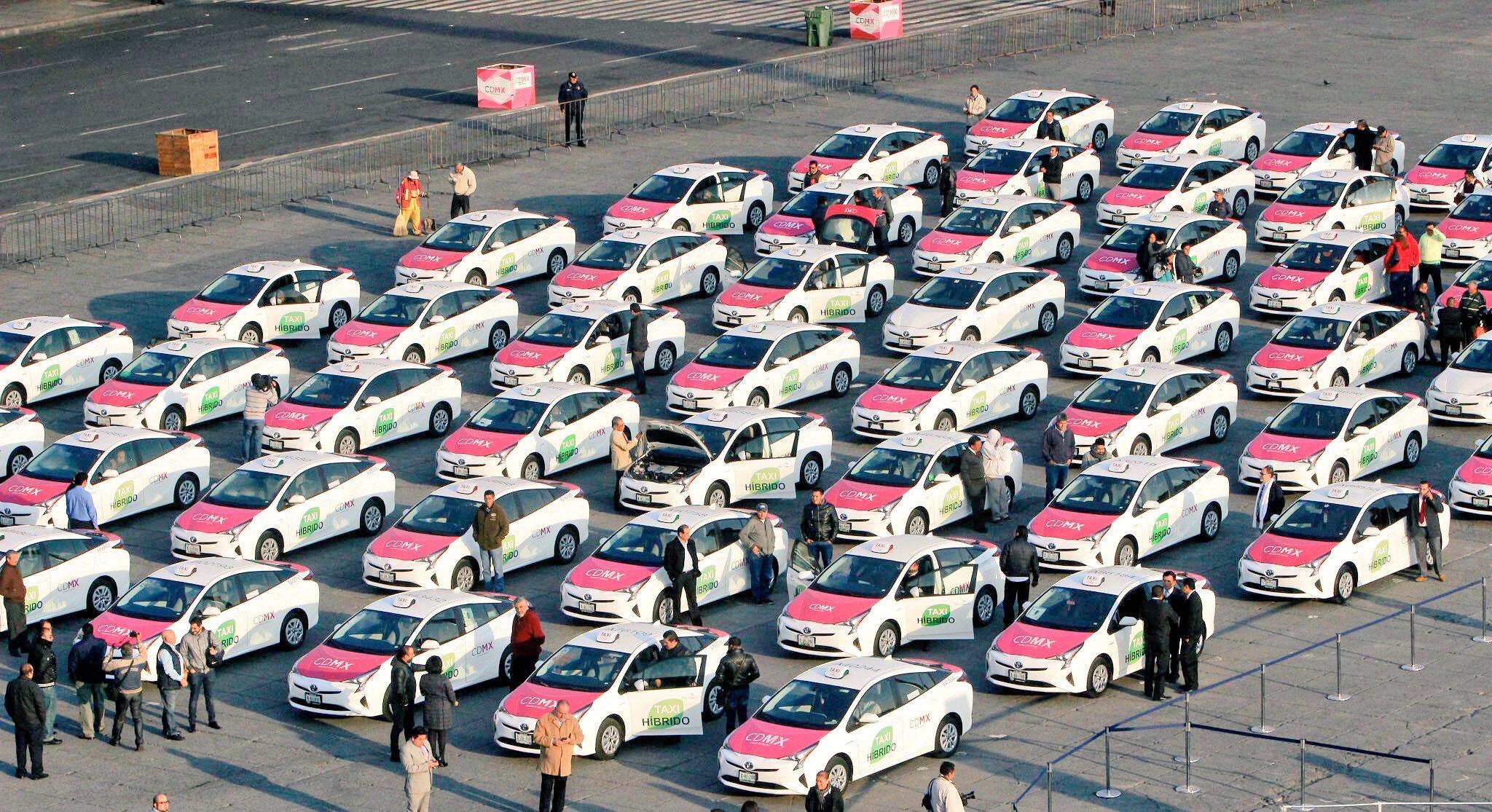 Taxistas abrirán 2020 con otra movilización masiva, taxis