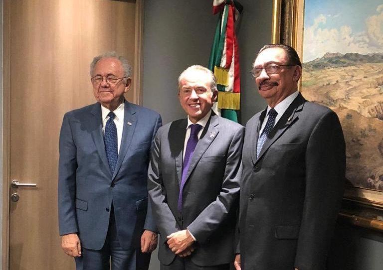 Gobernador de SLP se reúne con Jiménez Espriú