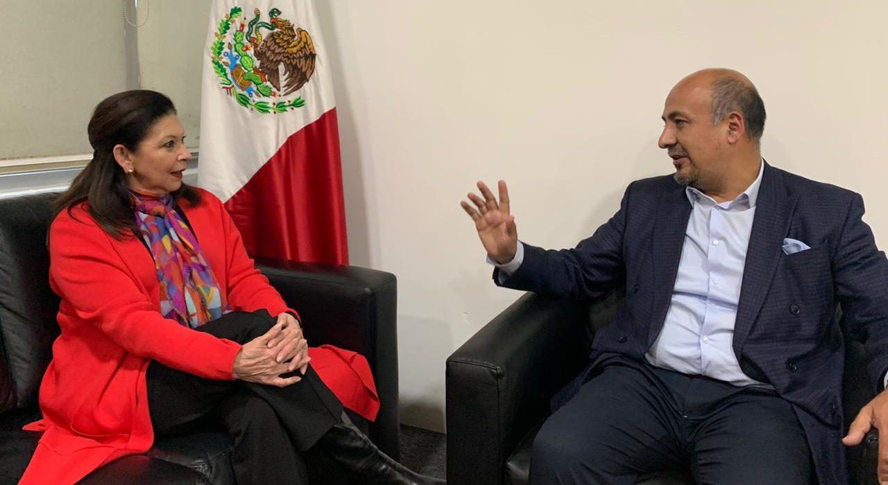 Embajadora Teresa Mercado llega a México tras ser expulsada de Bolivia