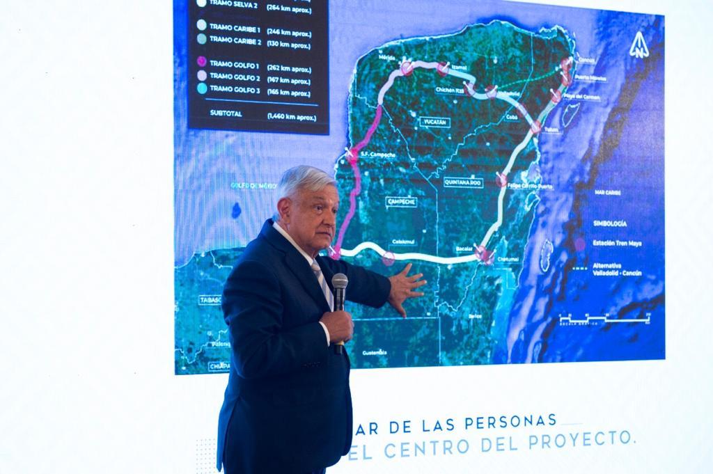 Empresas que incumplan contratos de Tren Maya se volverán 'famosísimas', advierte AMLO