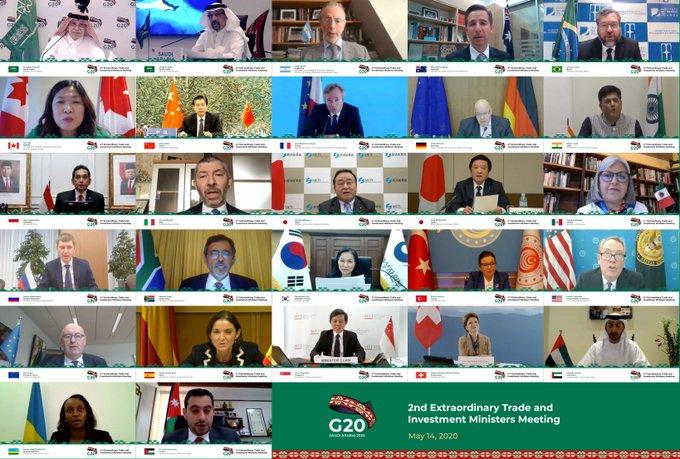 Abordan ministros del G20 las acciones necesarias en respuesta al Covid-19