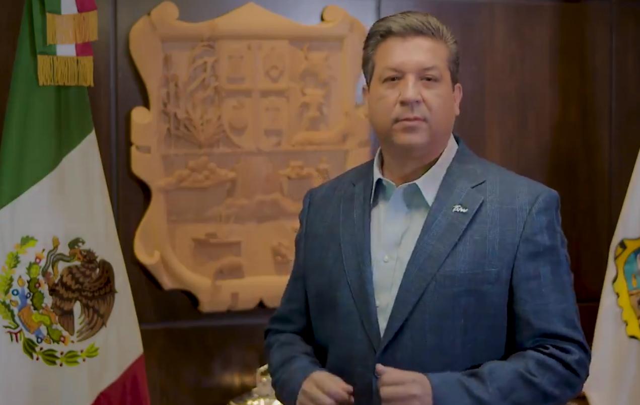 Gobernador de Tamaulipas da positivo a prueba de Covid-19
