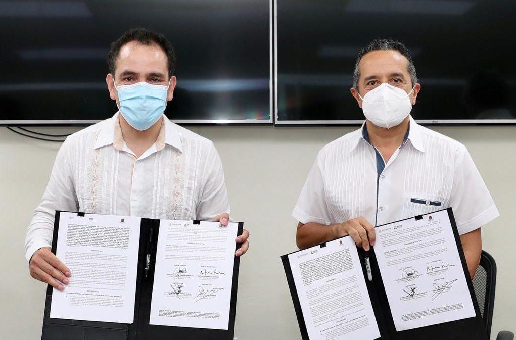 Hacienda y gobierno de Quintana Roo firman convenio para combatir delitos fiscales