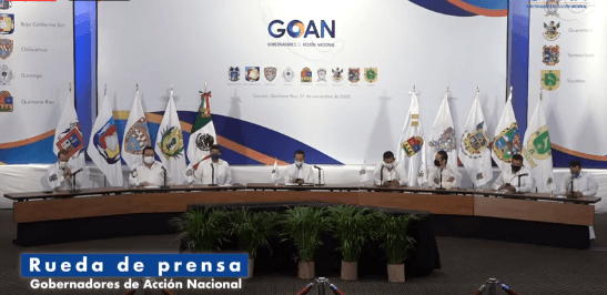 Conferencia de prensa de la GOAN