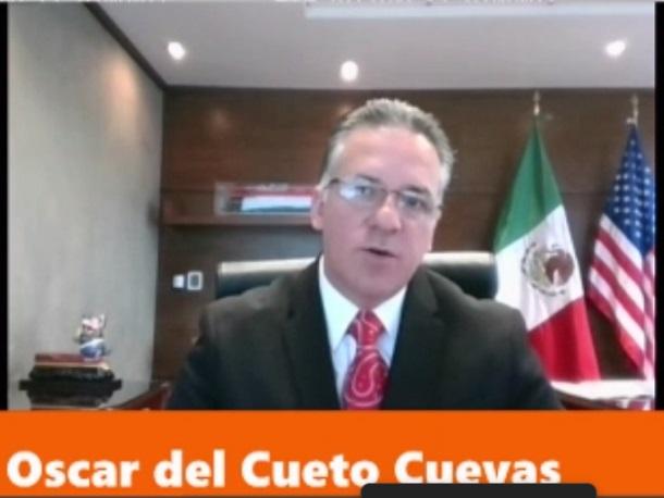 Óscar del Cueto / Foto: Tomada de 18 foro México Cumbre de Negocios