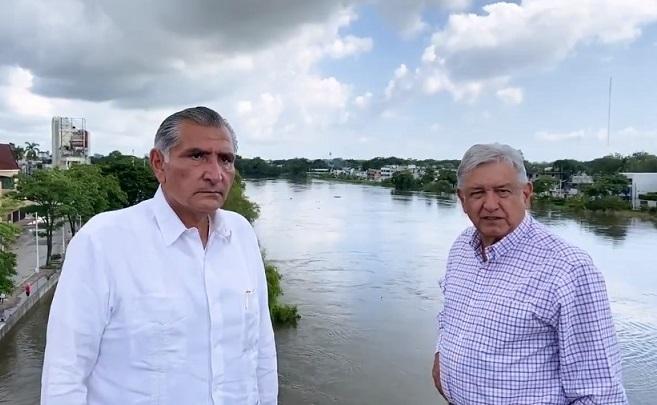 Andrés Manuel López Obrador y Adán Augusto López Hernández / Foto: Tomada de @lopezobrador_
