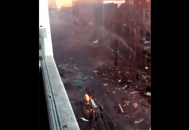 Auto que explotó en Nashville, Tennessee, avisaba sobre “una bomba”