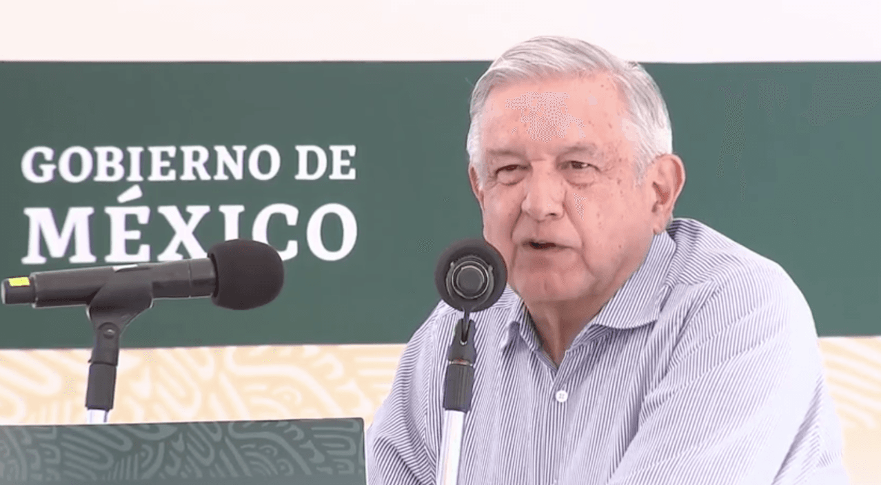 Andrés Manuel López Obrador en BCS