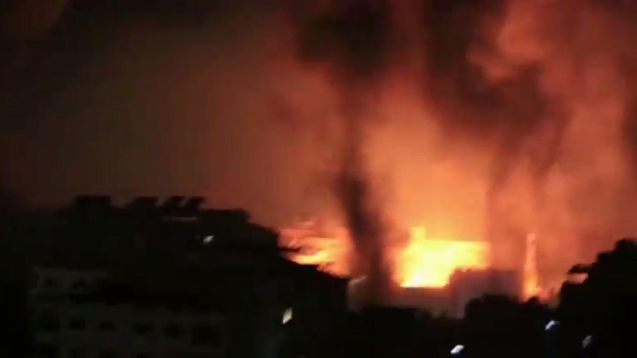 Bombardeo a Gaza / imagen de Youtube