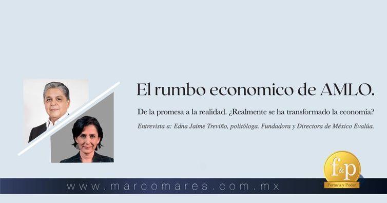 El rumbo económico de AMLO; de la promesa a la realidad – Entrevista con Edna Jaime