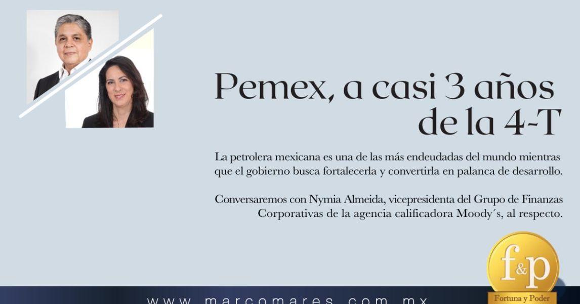 Pemex, a casi 3 años de la 4T – Entrevista con Nymia Almeida