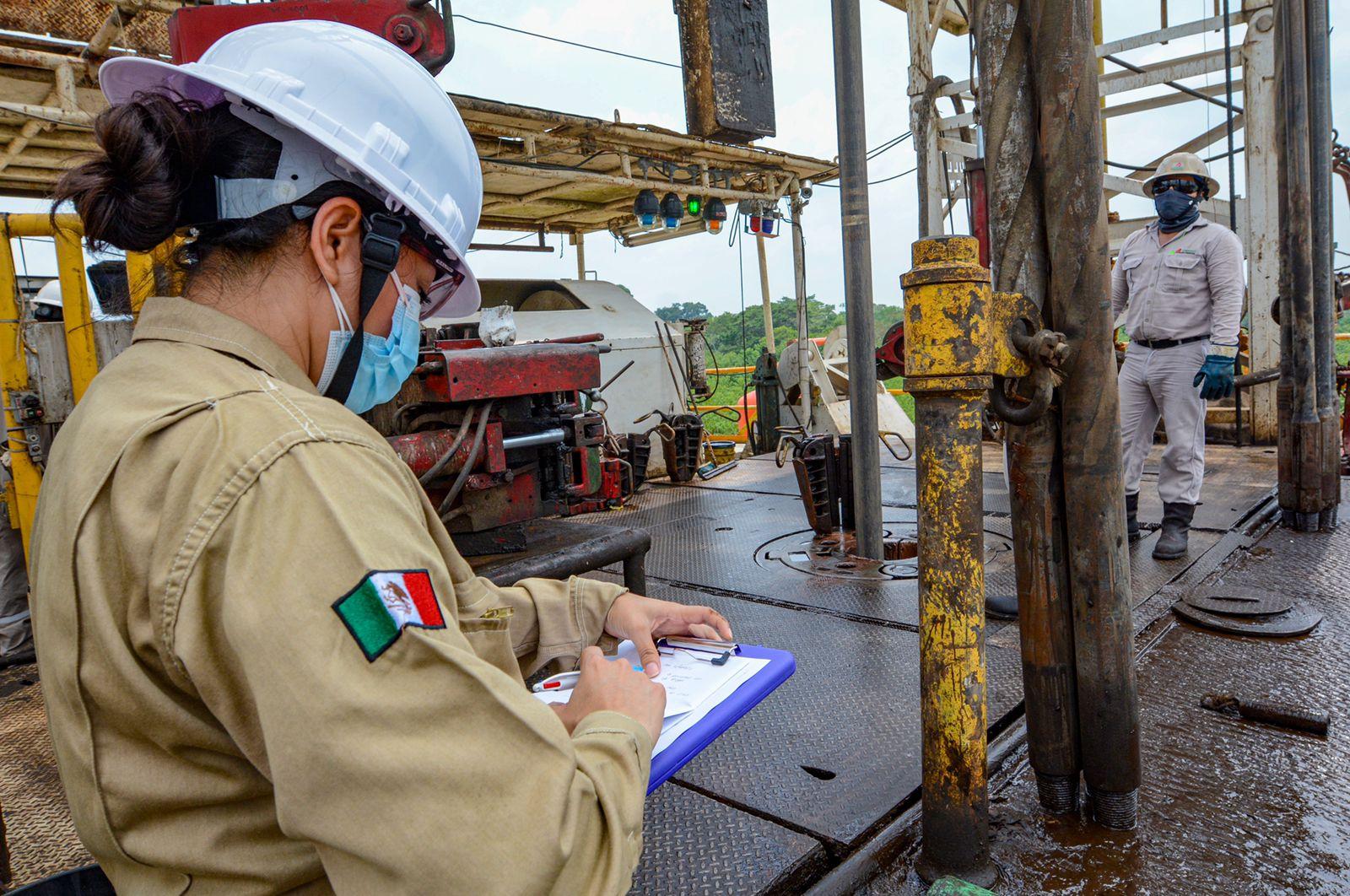 Producción de hidrocarburos / @Pemex