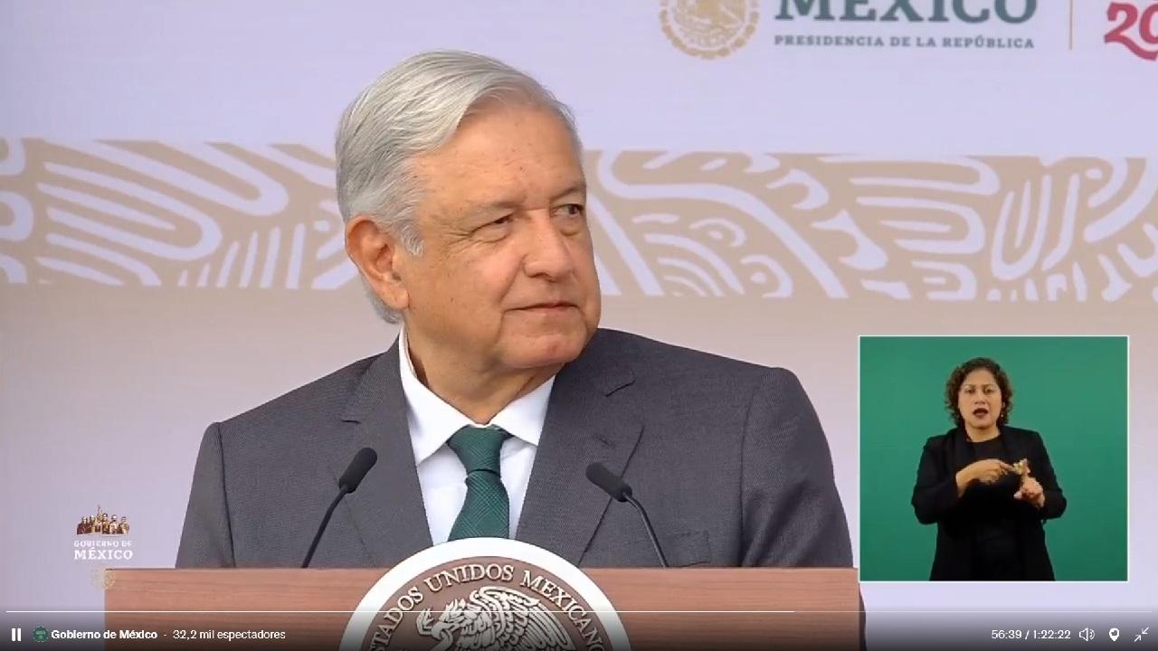 Andres Manuel López Obrador en Fiestas Patrias
