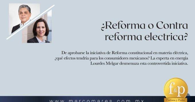 Entrevista con Lourdes Melgar sobre reforma eléctrica