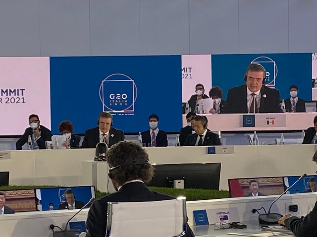Marcelo Ebrard Casaubón en la Cumbre del G20 / @SRE_mx