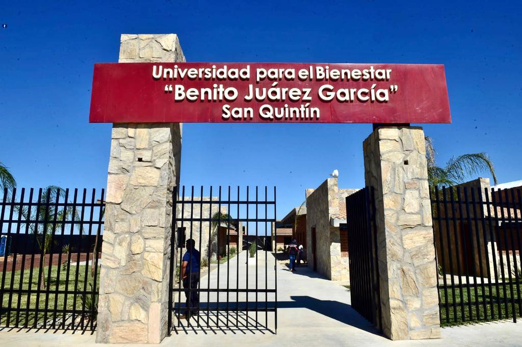 Universidad para el Bienestar "Benito Juárez" de San Quintín, BC / Presidencia de la República