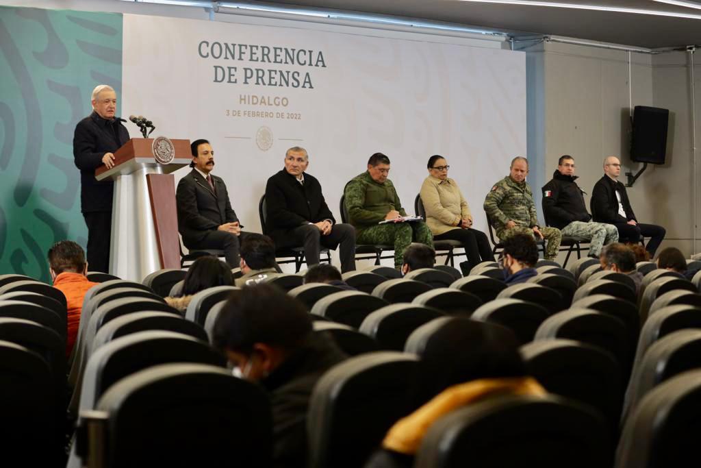 Conferencia de Andrés Manuel López Obrador en Hidalgo