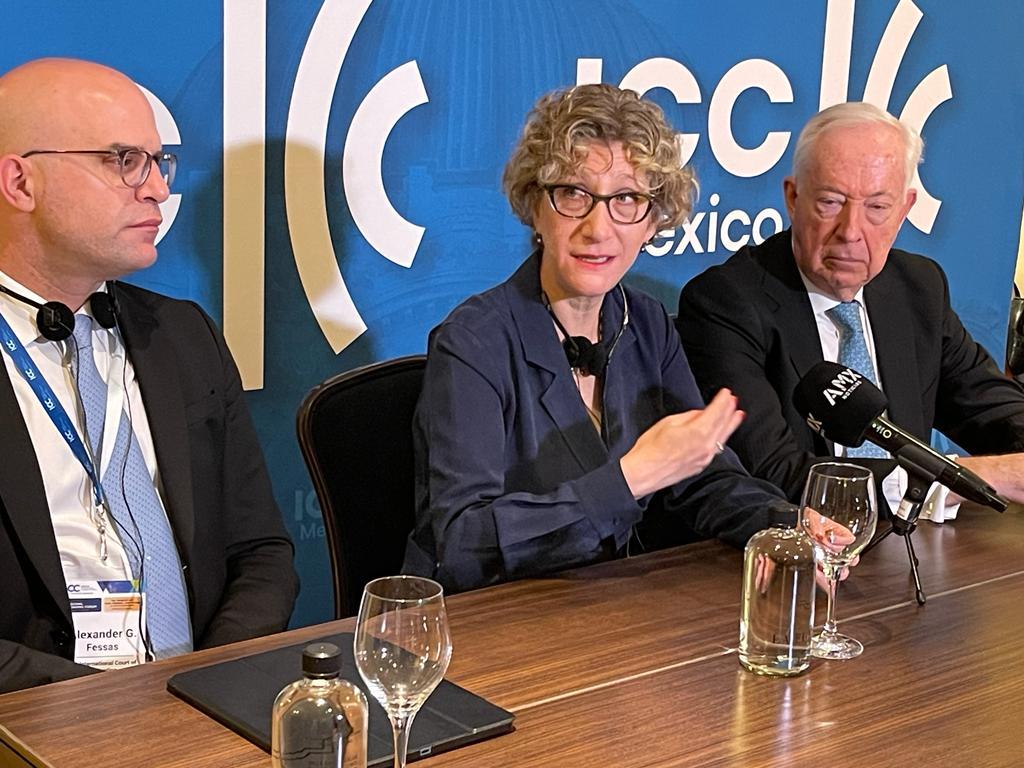 Alexander Fessas, Claudia T. Salomon y Claus von Wobeser / ICC México