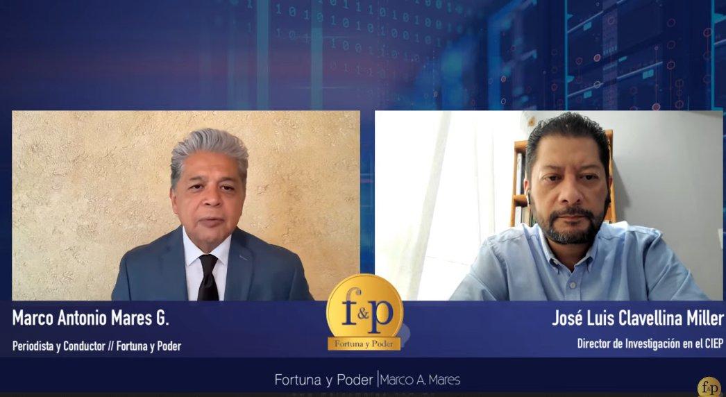 Entrevista con José Luis Clavellina Miller, director de Investigación del Centro de Investigación Económica y Prespuestaria (CIEP)