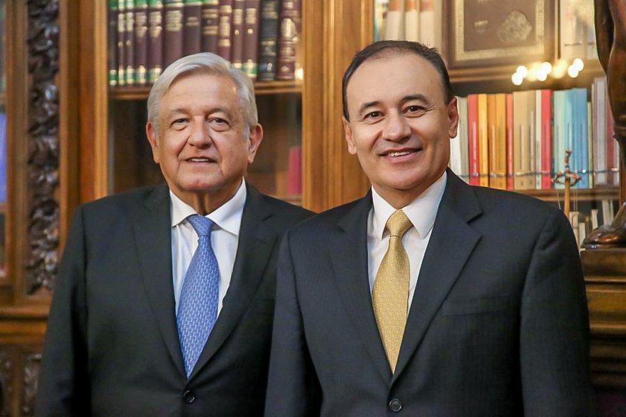 Andrés Manuel López Obrador y Alfonso Durazo Montaño / @AlfonsoDurazo