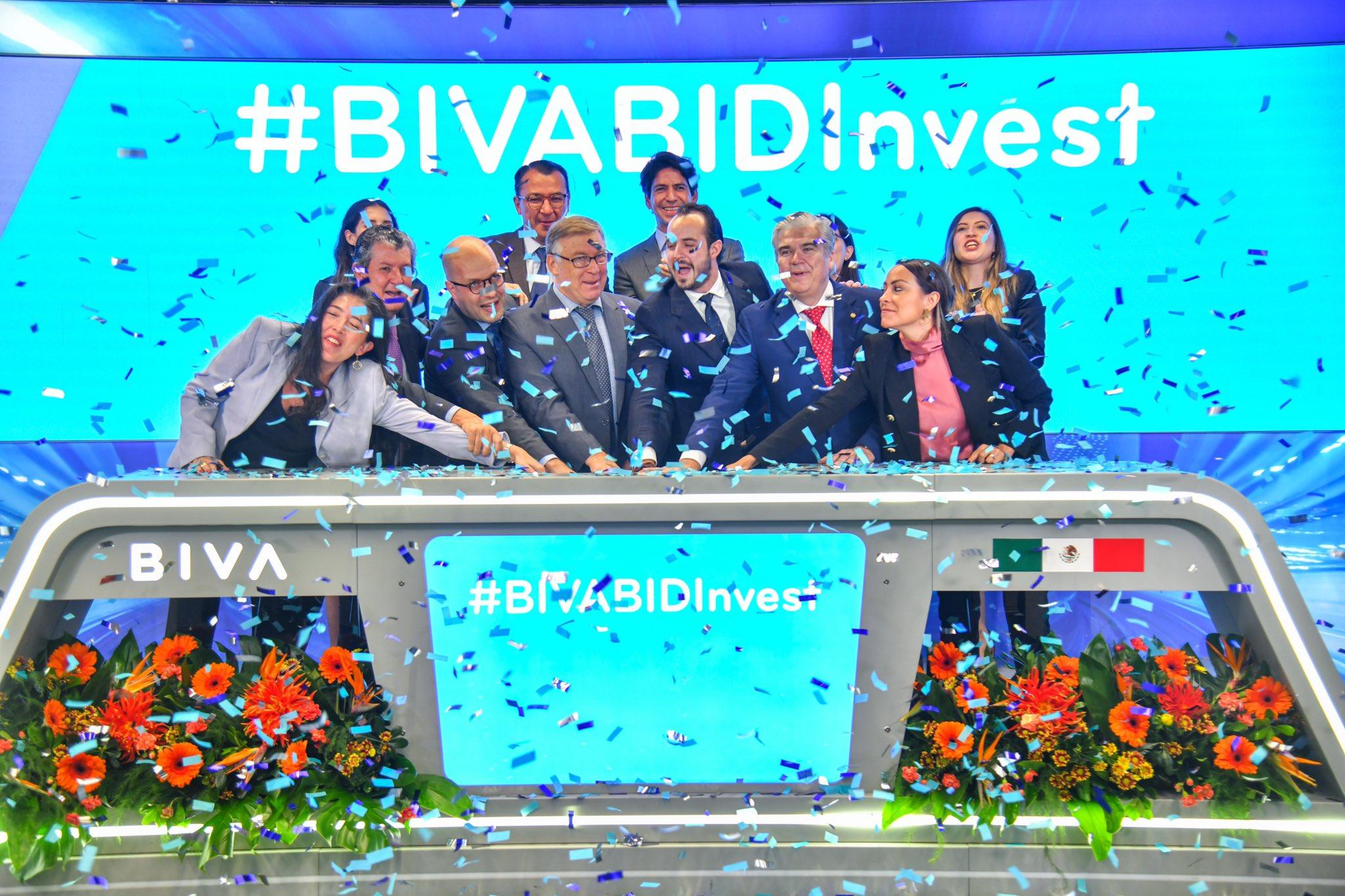 BID Invest colocó bono social en Biva / @BIVAMX