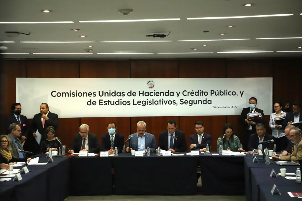 Comparecencia de Gabriel Yorio con senadores / @Hacienda_Mexico